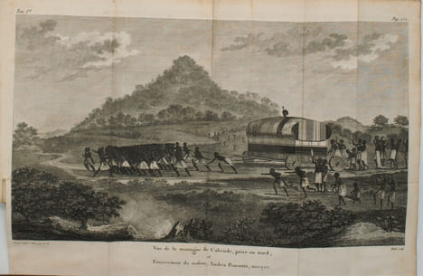 Voyage à la côte occidentale d'Afrique, fait dans les années 1786 et 1787 contenant la description des moeurs, usages, lois, gouvernement et commerce ...