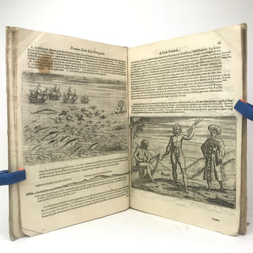 Premier livre de la navigation aux Indes orientales par les hollandois et des choses à eux advenues : ensemble les conditions, les moeurs et manières ...