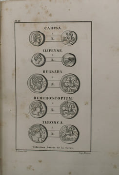 Description des Monnaies Espagnoles et des Monnaies Etrangères. Qui ont cours en Espagne, depuis les temps les plus reculés jusqu'à nos jours, ...
