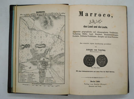 Marroco, das Land und die Leute. . CONRING ,Adolph von.