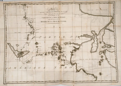 Voyage de Samuel Hearne , du fort du Prince de Galle , situé dans la baie de l’Hudson à l’océan nord