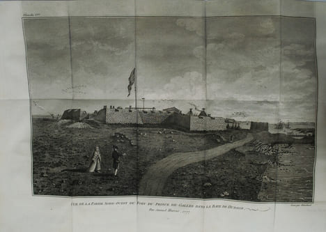 Voyage de Samuel Hearne , du fort du Prince de Galle , situé dans la baie de l’Hudson à l’océan nord. HEARNE , Samuel