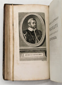 Amoenitates poeticae, sive Theodori Bezae, Marci-Antonii Mureti, et Joannis Secundi Juvenilia. Tum J. Bonnefonii Pancharis, J. Bellaii Amores. Etc Etc 
