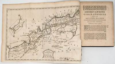 Voyages dans plusieurs provinces de la Barbarie et du Levant : contenant des observations géographiques, physiques, physiologiques et mêlées sur les royaumes d Alger et de Tunis, la Syrie, L Égypte et l Arabie Pétrée avec des cartes et des figures.