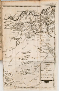 Voyages dans plusieurs provinces de la Barbarie et du Levant : contenant des observations géographiques, physiques, physiologiques et mêlées sur les royaumes d Alger et de Tunis, la Syrie, L Égypte et l Arabie Pétrée avec des cartes et des figures.