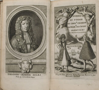 Journal du voyage du chevalier Chardin en Perse et aux Indes Orientales par la mer Noire et par la Colchide qui contient le voyage de Paris à Hispahan.