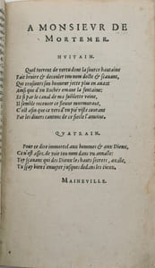 Histoire du grand Tamerlanes où sont descrits les rencontres, escarmouches, batailles, sièges, assauts, escalades, prinses de villes & places fortes, deffendues & assaillies avec plusieurs stratagèmes de guerre, qu'il a conduites & mises à fin, durant son règne de quarante ou cinquante ans : avec autres instructions pour la guerre qui ne doyvent estre ignorées de ceux qui veulent attaindre à la science des armes. Tirée des monumens antiques des Arabes (.). Nouvellement reueuë & corrigée