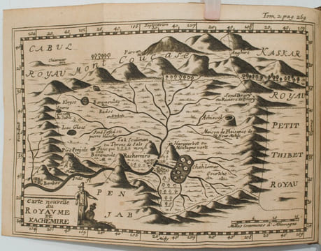 Voyages de François Bernier...contenant la description des États du Grand Mogol, de l'Hindoustan, du royaume de Kachemire, etc. Où il est traité des ...