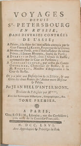 Voyages entre Saint-Pétersbourg et la Russie, dans divers pays d'Asie.