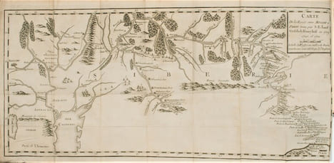 Voyages entre Saint-Pétersbourg et la Russie, dans divers pays d'Asie. . BELL D'ANTERMONY (Jean) , LANGE (Lorenz)