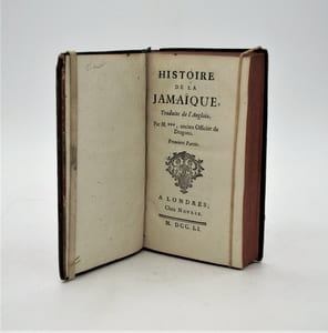 Histoire de la Jamaïque, Traduite de l'Anglois. Par M. *** [Joseph Raulin], ancien Officier de Dragons.
