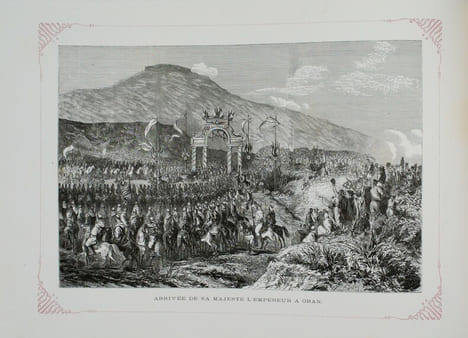 Voyage en Algérie de sa Majesté Napoléon III. Illustré par A. DARJOU. . PHARAON (Florian)