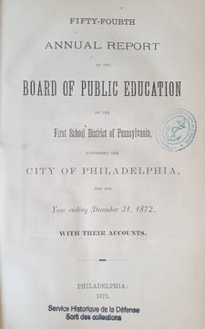 54 th ANNUAL REPORT OF THE BOARD OF PUBLIC EDUCATION. undefined