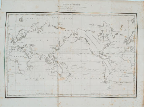 VOYAGE AUTOUR DU MONDE PAR LES MERS DE L'INDE ET DE LA CHINE EXÉCUTÉ SUR LA CORVETTE DE L’ÉTAT LA FAVORITE PENDANT LES ANNÉES 1830, 1831, 1832 SOUS LE ...