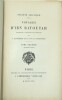 Voyages d’Ibn Batoutah , texte arabe, accompagné d’une traduction par C.Defrémery et le Dr R. Sanguinetti. IBN BATOUTAH , DEFRÉMERY , SANGUINETTI
