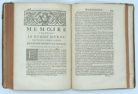 Relation historique d'Abissinie. . LOBO ,(Père Geronimo) ,LEGRAND (Abbé Joachim , Trad.)