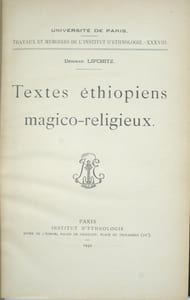 Travaux et mémoires de l'Institut d'ethnologie  , tomes XII , XXIV, XXX et XXXVIII