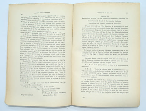 Le Conflit italo-éthiopien, . La PRADELLE (Albert de Geouffre de)