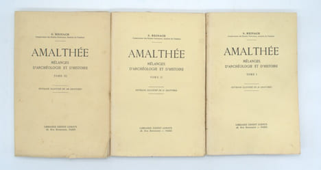 Amalthée. Mélanges d'archéologie et d'histoire.. REINACH (Salomon)