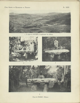 Cinq années de recherches archéologiques en Éthiopie, province du Harar et Éthiopie méridionale, ATLAS . AZAÏS (R.P. François) , CHAMBARD (Roger)
