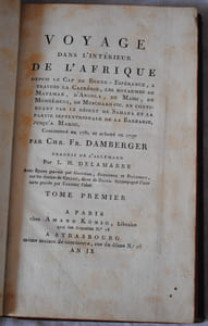 Voyage dans l'intérieur de l'Afrique