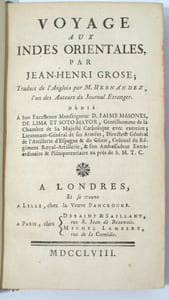 Voyage aux Indes Orientales; Traduit de l'Anglois par M. Hernandez, l'un des auteurs du Journal Etranger
