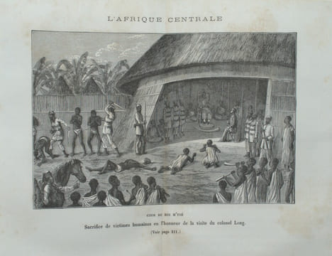 L'Afrique centrale : expéditions au lac Victoria-Nyanza et au Makrana Niam-Niam à l'ouest du Nil Blanc. CHAILLE-LONG (Colonel Charles)