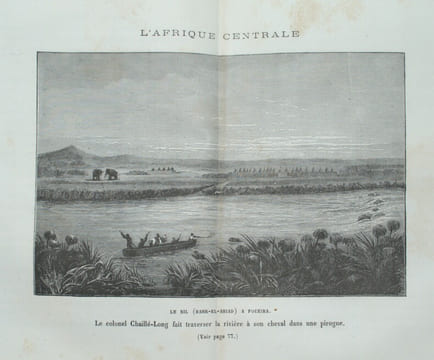 L'Afrique centrale : expéditions au lac Victoria-Nyanza et au Makrana Niam-Niam à l'ouest du Nil Blanc. CHAILLE-LONG (Colonel Charles)