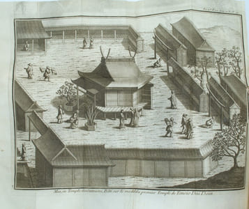 Histoire du Japon ; où l’on trouvera tout ce qu’on a pu apprendre de la nature & des productions du Pays, du caractère & des Coutumes des Habitants ; du Gouvernement & du Commerce, des Révolutions arrivées dans l’Empire & dans la Religion ; & l’examen de tous les Auteurs, qui ont écrit sur le même sujet. Nouvelle Édition. Enrichie de Figures en taille-douce.