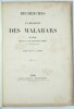 Recherches sur la religion des Malabars: ouvrage extrait d'un manuscrit inédit de la Bibliothèque royale. . JACQUET , Eugène
