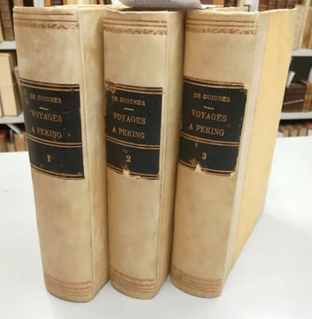Voyages à Péking, Manille et l'Île de France, faits dans l'intervalle des années 1784 à 1801 . De GUIGNES , Chrétien Louis Joseph (1759-1845)