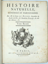 Histoire Naturelle, Générale et Particulière. Tome Second. Suite de la théorie de la terre, & Introduction à l'histoire des Minéraux. Tome second seul