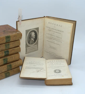 Voyage du jeune Anacharsis en Grèce, vers le milieu du quatrième siècle avant l'ère vulgaire.
Quatrième édition. BARTHÉLÉMY (Jean-Jacques)