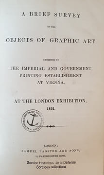 A BRIEF OF SURVEY OF THE OBJECTS OF GRAPHIC ART. undefined