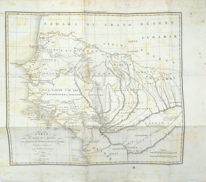 Voyage dans l'intérieur de l'Afrique, aux sources du Sénégal et de la Gambie, fait en 1818 par ordre du gouvernement français. MOLLIEN ...