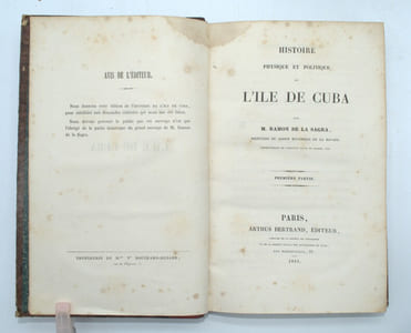 Histoire physique et politique de l'île de Cuba
