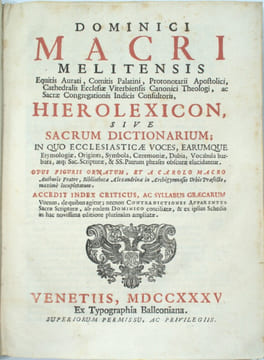 Melitensis Equitis Aurati, Comitis Palatini, Protonotarii Apoftolici, Cathedralis Ecclefiae Viterbienfis Canonici theologi, ac Sacrae Congregationis ...