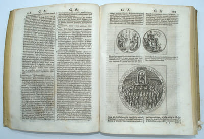 Melitensis Equitis Aurati, Comitis Palatini, Protonotarii Apoftolici, Cathedralis Ecclefiae Viterbienfis Canonici theologi, ac Sacrae Congregationis Indicis Confultoris, Hierolexicon, Sive Sacrum Dictionarium; In Quo Ecclesiasticae Voces, Earumque Etymologiae, Origines, Symbola, Caeremoniae, Dubia, Vocabula barbara, atq; Sac. Scripturae, & SS. Patrumphrafes obfcurae elucidantur.

