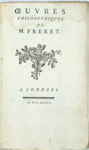 Œuvres Philosophiques 
