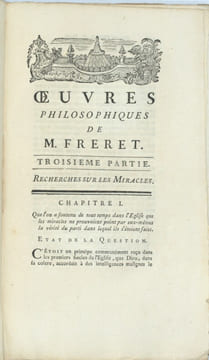 Œuvres Philosophiques
. FRERET, (Nicolas)