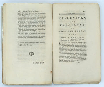 Œuvres Philosophiques 
