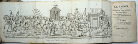 LE JAPON, OU VOYAGE DE PAUL RICORD AUX ILES DU JAPON, en 1811, 1812 et 1813 sur la corvette russe La Diane pour la délivrance du capitaine Golownin. ...
