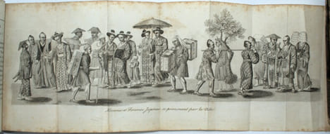 LE JAPON, OU VOYAGE DE PAUL RICORD AUX ILES DU JAPON, en 1811, 1812 et 1813 sur la corvette russe La Diane pour la délivrance du capitaine Golownin. ...