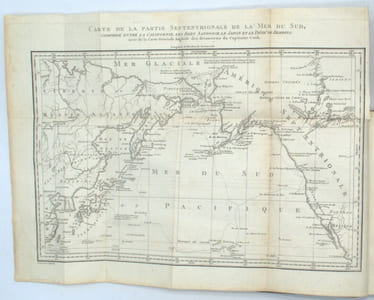 Troisième voyage abrégé, dans l’océan Pacifique ; ou Histoire des dernières découvertes dans la Mer du Sud, pendant les années 1776, 1777, 1778, 1779 & 1780. 
