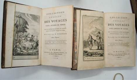 BERENGER M. COLLECTION ABREGEE DE VOYAGES FAITS AUTOUR DU MONDE. PARIS 1790/1792. BERENGER M.