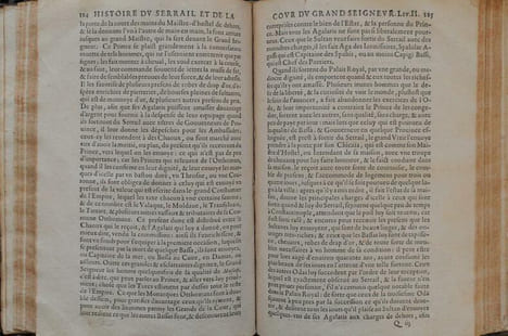 Histoire générale du Serrail, et de la Cour du Grand Seigneur Empereur des Turcs, Histoire de la Cour du Roy de la Chine. . BAUDIER MICHEL