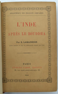 L’Inde avant le Bouddha & L’Inde après le Bouddha