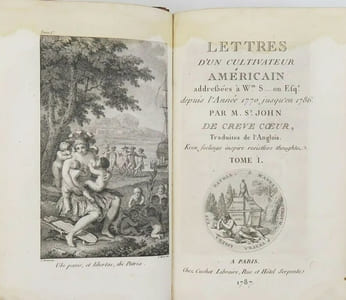Lettres d’un cultivateur américain adressées à Wm. S on Esqr. depuis l’année 1770 jusqu’en 1786. Traduites de l’Anglois.

