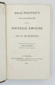 Essai politique sur le royaume de la Nouvelle-Espagne.


