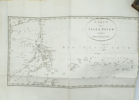 Relation des iles Pelew, situees dans la partie occidentale de l'ocean pacifique, composee sur les Journeaux et les communications du Capitaine Henri ...